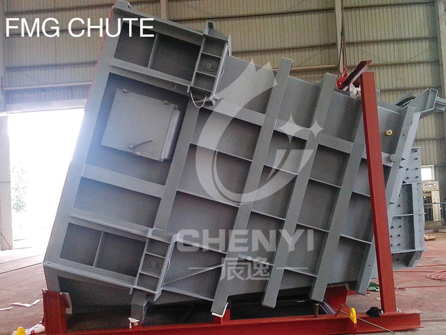 Mining mineral chute