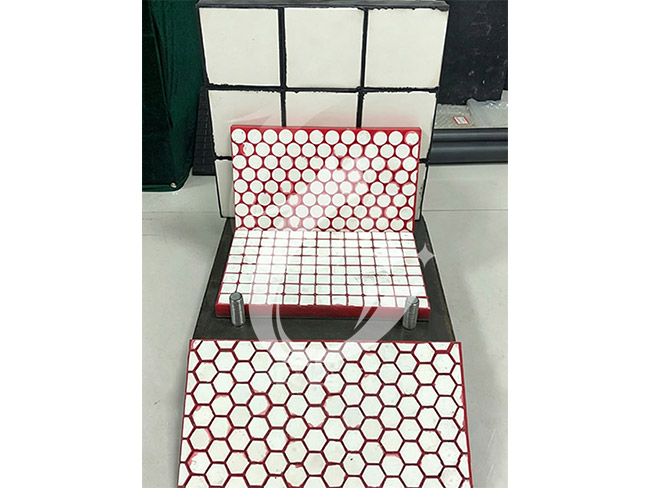 Polyurethane ceramic composite board