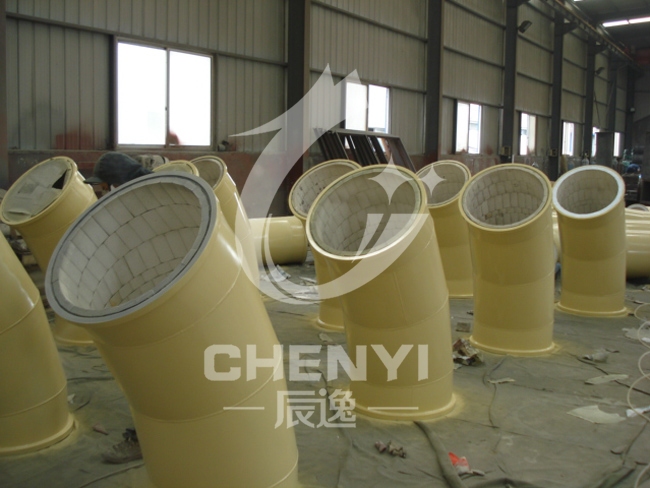 Wear resistant elbow