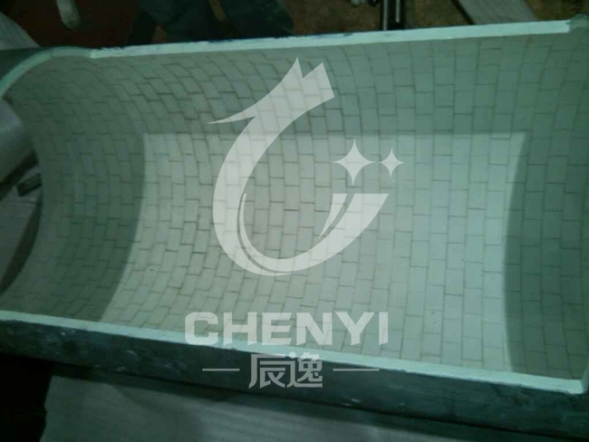 Ceramic lined pipe