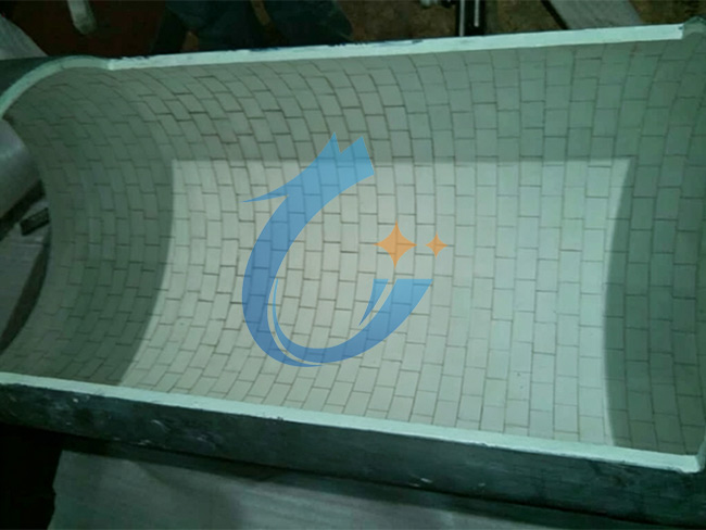 Ceramic lined pipe