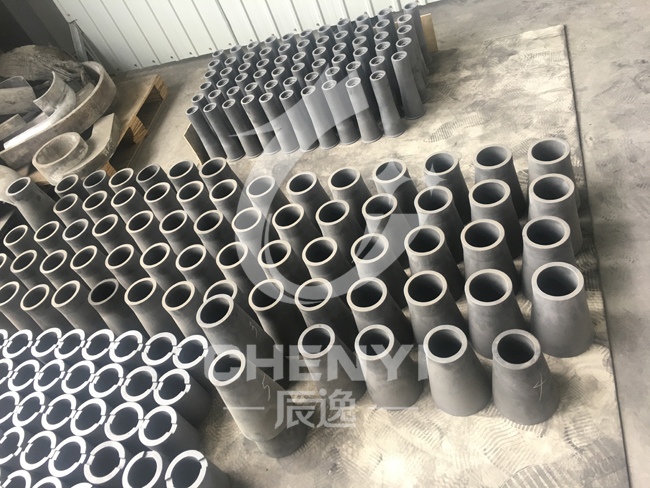 Ceramic lined pipe