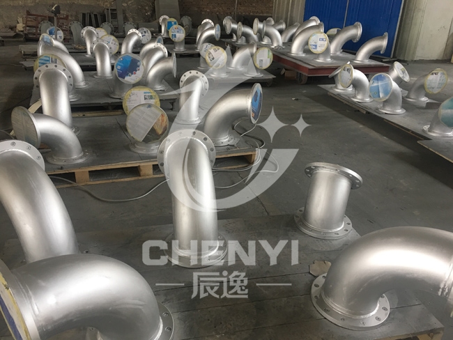 Ceramic lined pipe