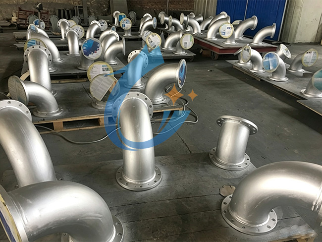 Ceramic lined pipe