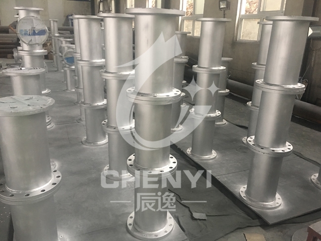 Ceramic lined pipe