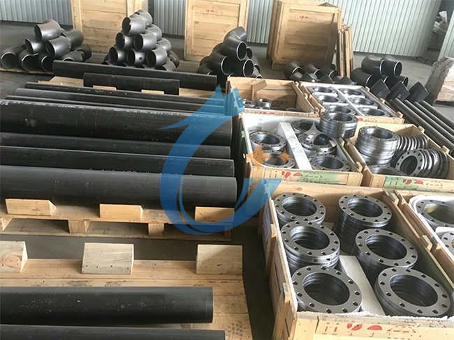 Ceramic lined pipe