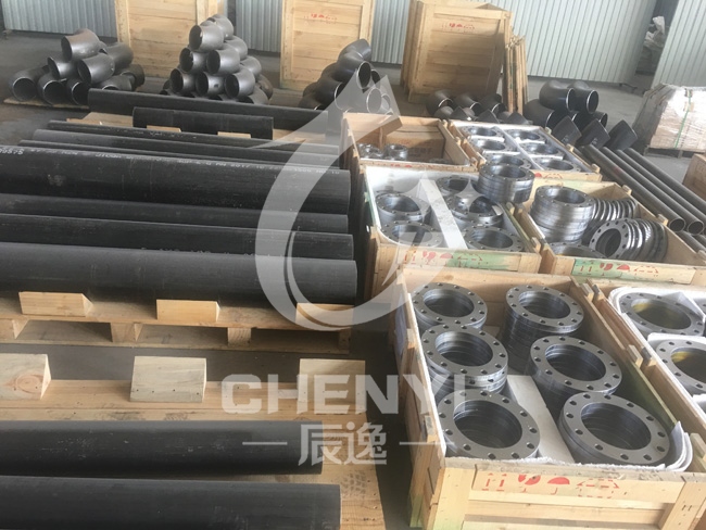 Ceramic lined pipe